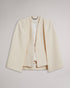 DANNIO-Outerwear-Structured Hip Length Cape With Waistcoat- Ted Baker Romania